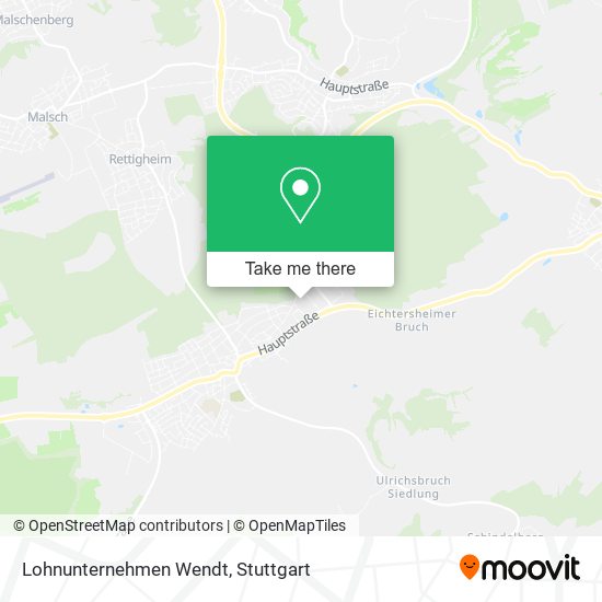 Lohnunternehmen Wendt map