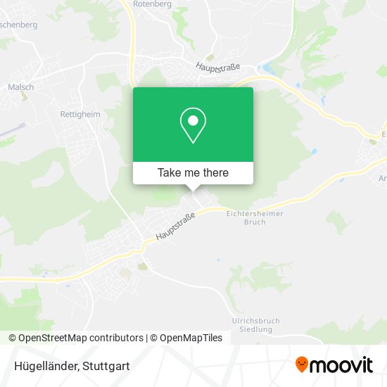 Hügelländer map