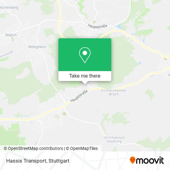 Карта Hassis Transport