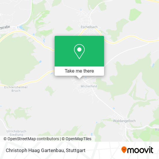 Christoph Haag Gartenbau map