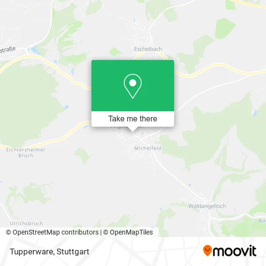 Tupperware map