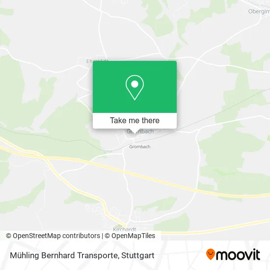 Карта Mühling Bernhard Transporte
