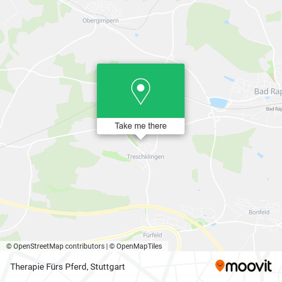 Therapie Fürs Pferd map