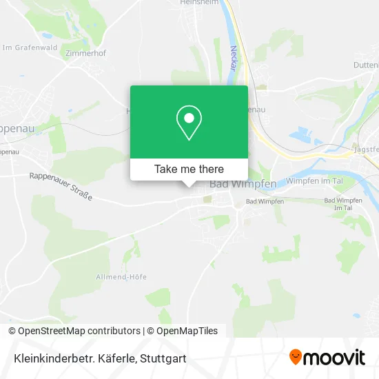 Карта Kleinkinderbetr. Käferle