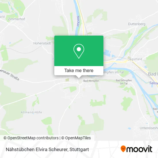 Карта Nähstübchen Elvira Scheurer