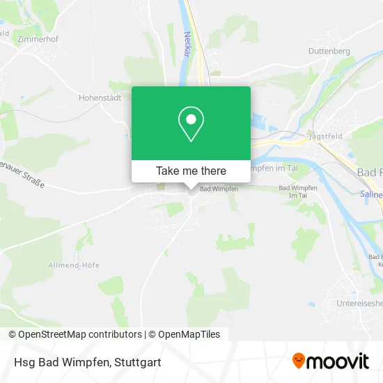 Карта Hsg Bad Wimpfen