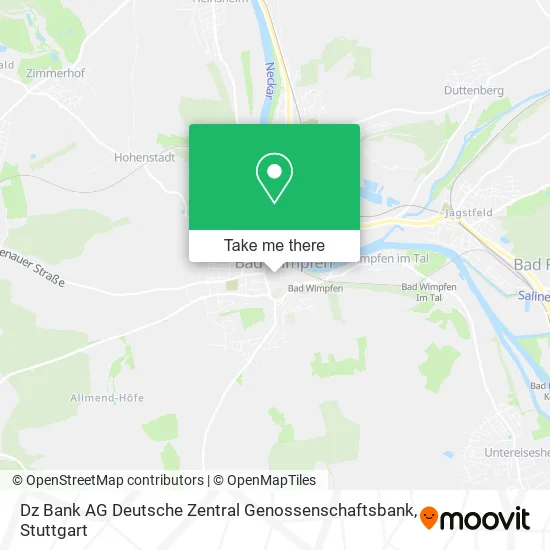 Карта Dz Bank AG Deutsche Zentral Genossenschaftsbank