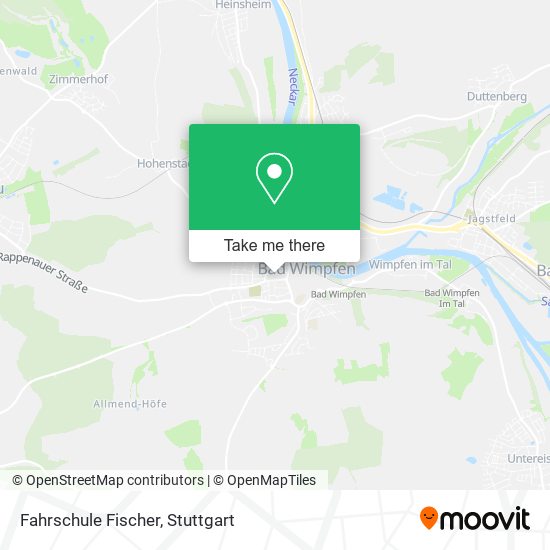 Fahrschule Fischer map