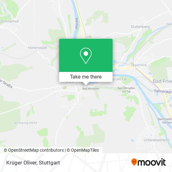 Krüger Oliver map