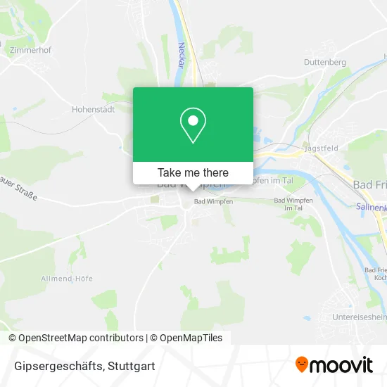 Карта Gipsergeschäfts