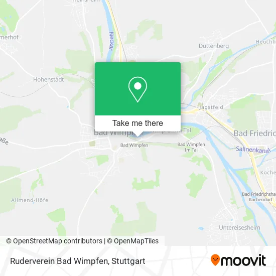 Карта Ruderverein Bad Wimpfen