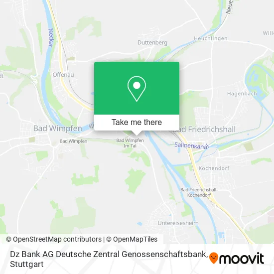 Карта Dz Bank AG Deutsche Zentral Genossenschaftsbank