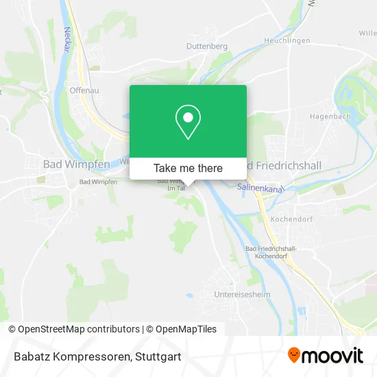 Карта Babatz Kompressoren
