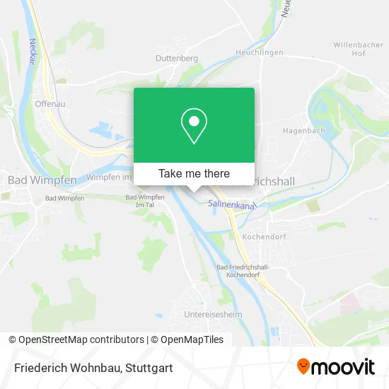 Карта Friederich Wohnbau