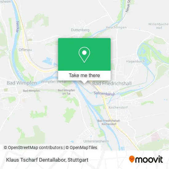 Карта Klaus Tscharf Dentallabor