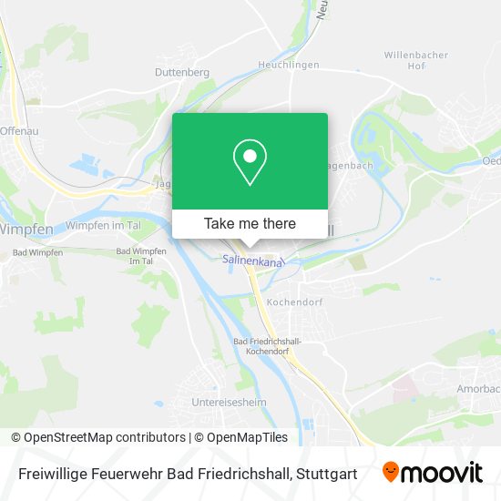 Freiwillige Feuerwehr Bad Friedrichshall map