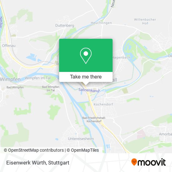 Eisenwerk Würth map