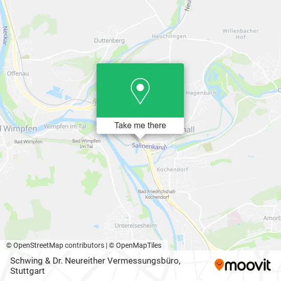 Карта Schwing & Dr. Neureither Vermessungsbüro