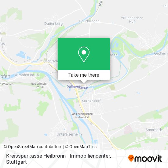Kreissparkasse Heilbronn - Immobiliencenter map