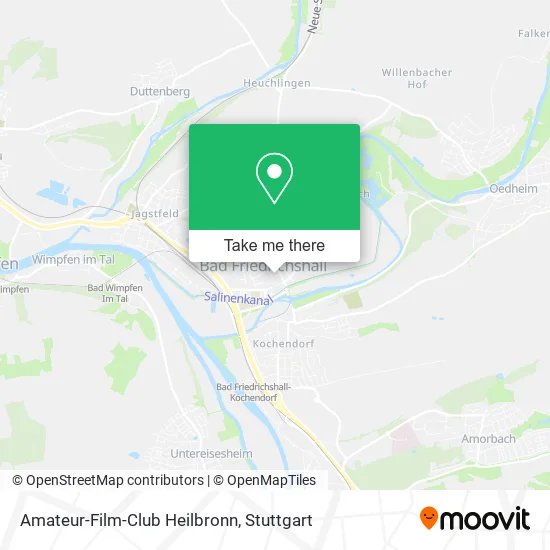 Карта Amateur-Film-Club Heilbronn
