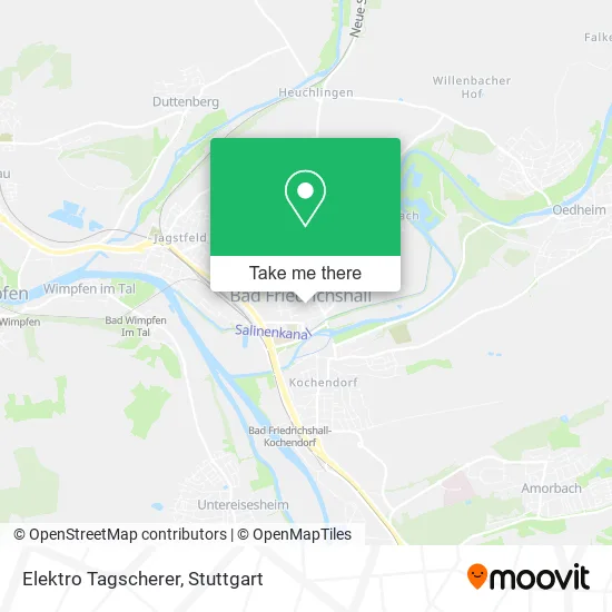 Карта Elektro Tagscherer