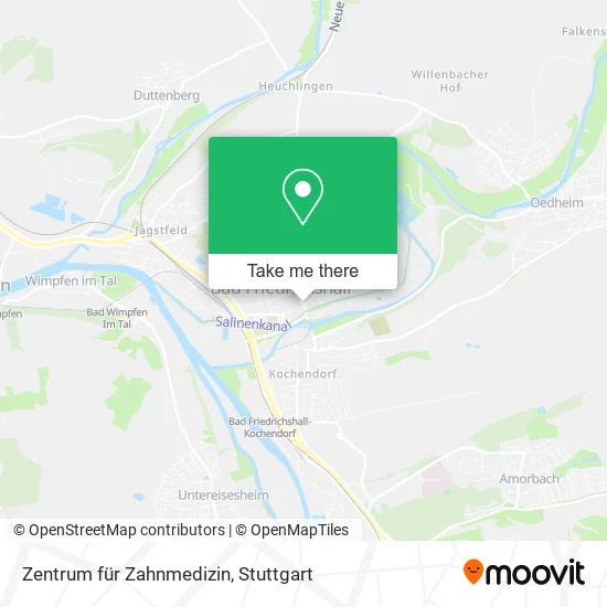 Карта Zentrum für Zahnmedizin