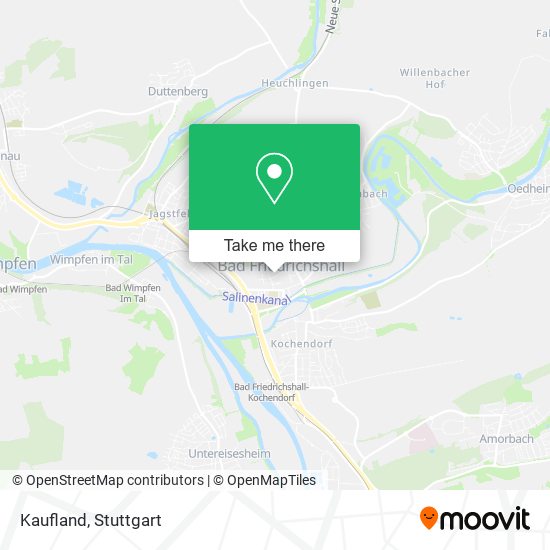 Kaufland map