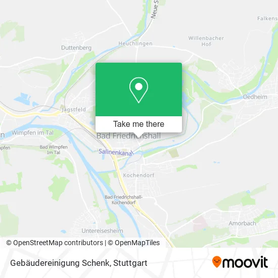 Карта Gebäudereinigung Schenk