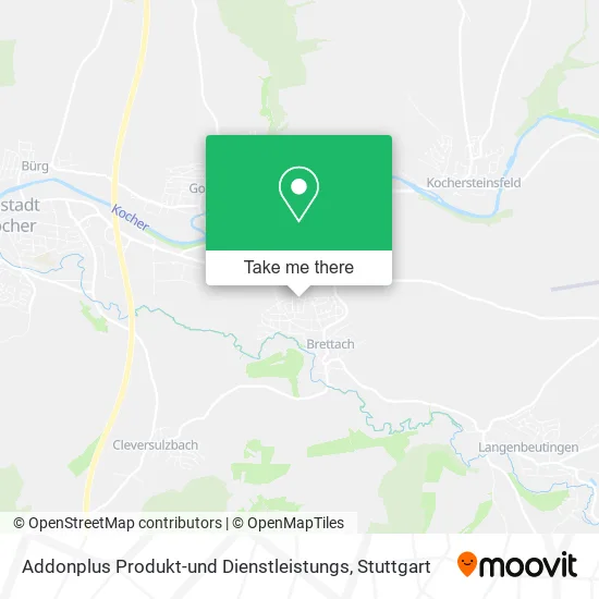 Карта Addonplus Produkt-und Dienstleistungs