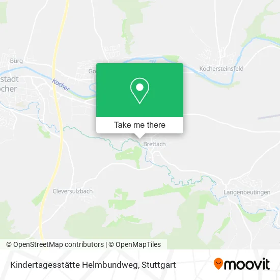Карта Kindertagesstätte Helmbundweg