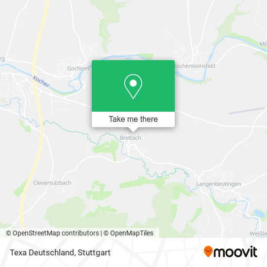 Карта Texa Deutschland