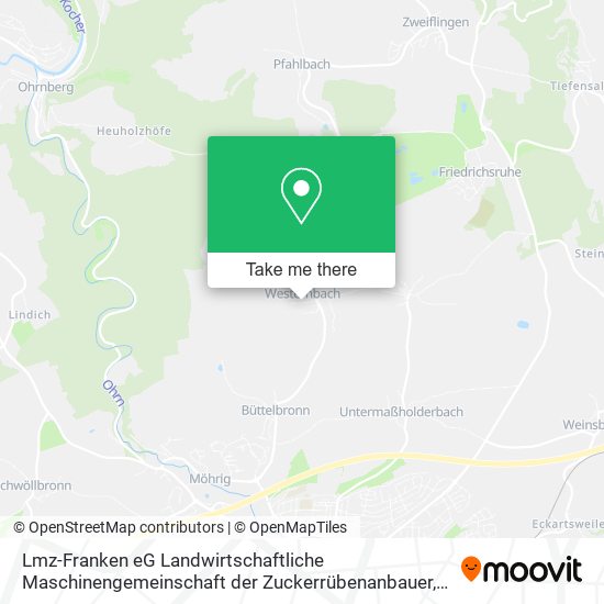 Lmz-Franken eG Landwirtschaftliche Maschinengemeinschaft der Zuckerrübenanbauer map