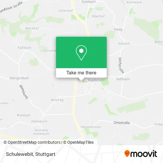Карта Schulewebit