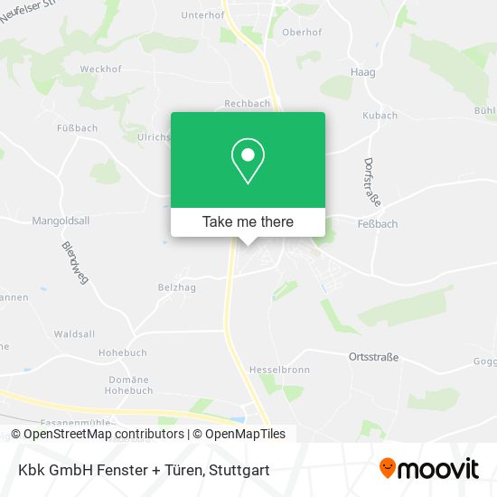 Kbk GmbH Fenster + Türen map