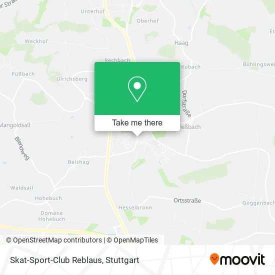 Карта Skat-Sport-Club Reblaus