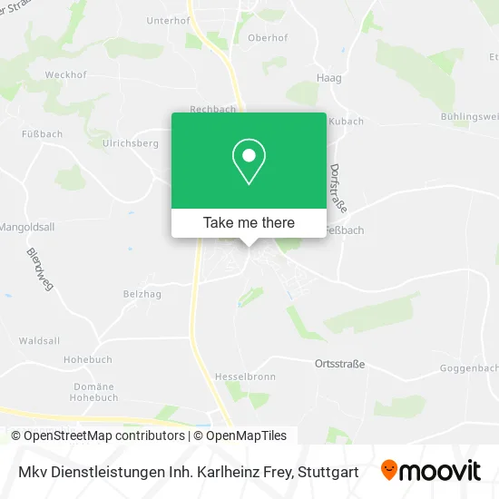 Карта Mkv Dienstleistungen Inh. Karlheinz Frey