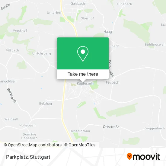 Карта Parkplatz