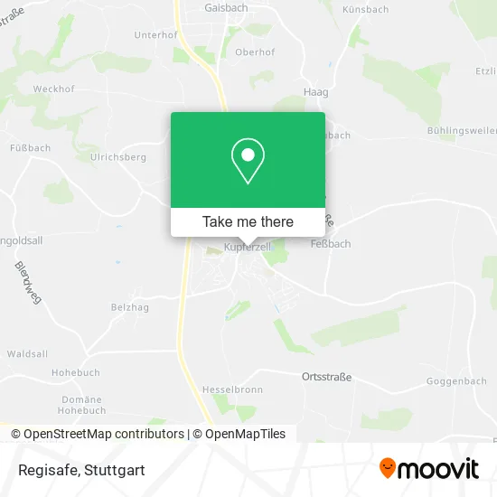 Карта Regisafe