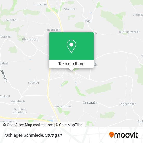 Schläger-Schmiede map