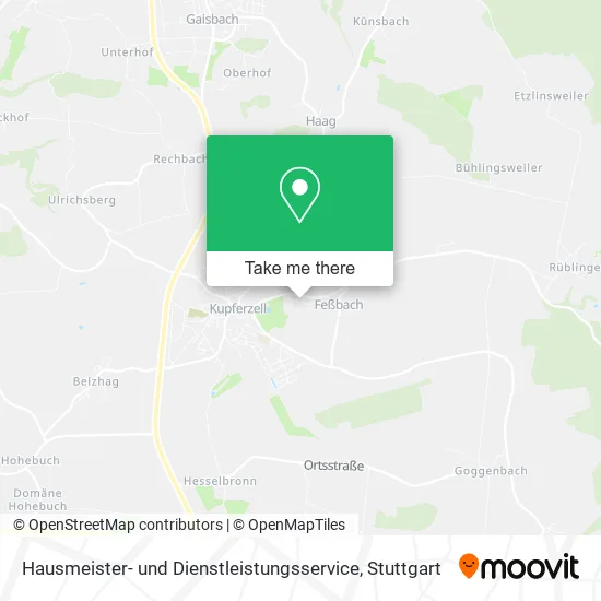 Карта Hausmeister- und Dienstleistungsservice