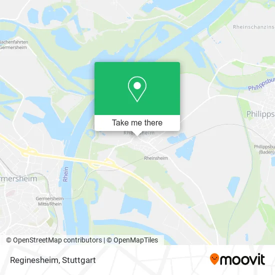 Карта Reginesheim