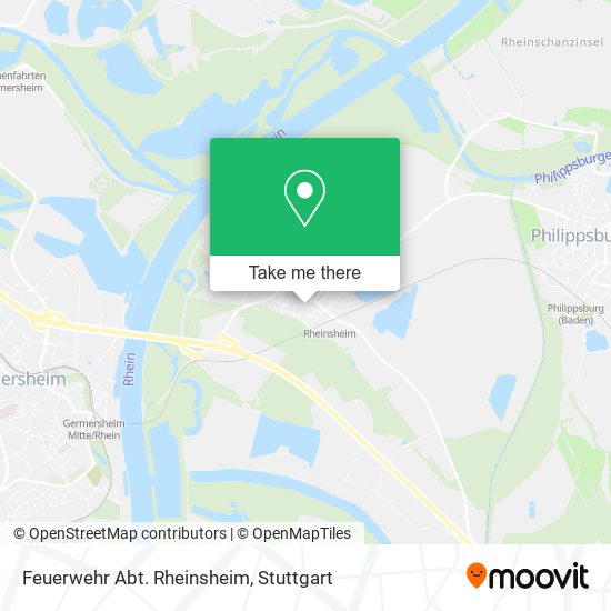 Feuerwehr Abt. Rheinsheim map