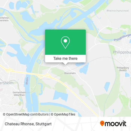 Карта Chateau Rhonse