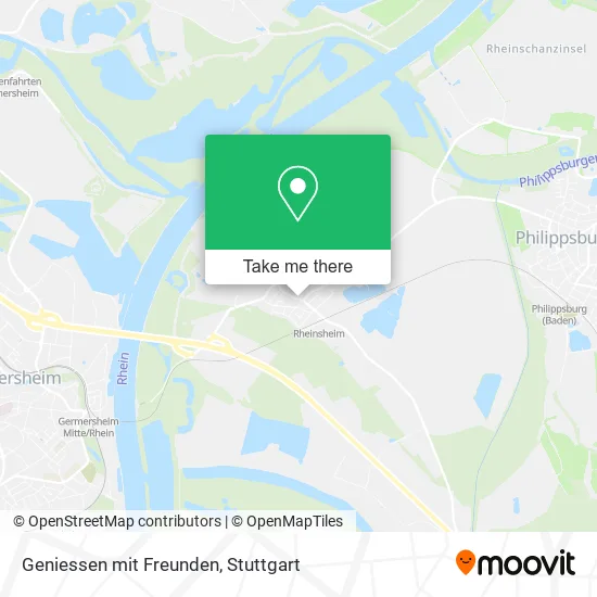 Карта Geniessen mit Freunden