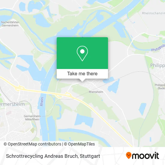 Карта Schrottrecycling Andreas Bruch