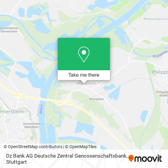 Карта Dz Bank AG Deutsche Zentral Genossenschaftsbank