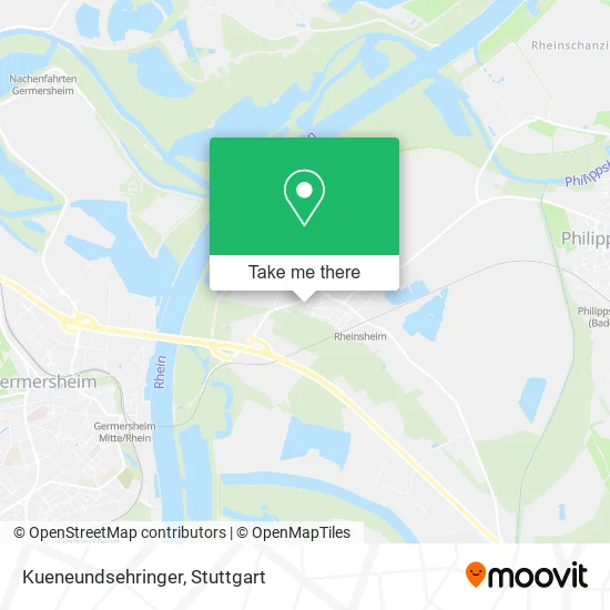 Карта Kueneundsehringer