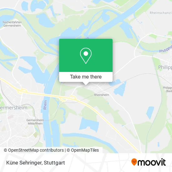 Карта Küne Sehringer