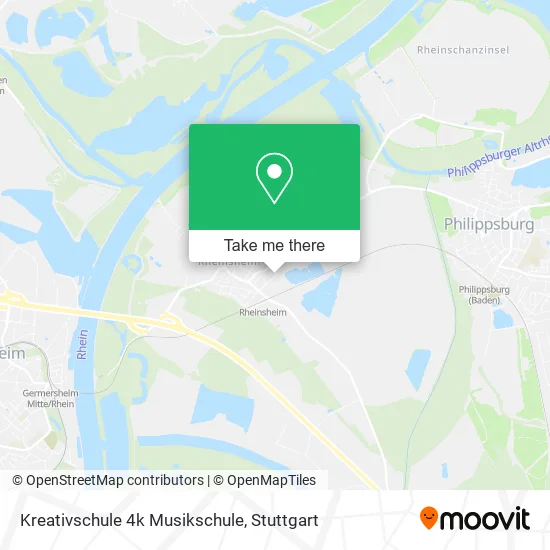 Карта Kreativschule 4k Musikschule