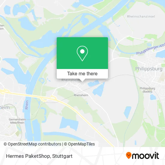 Карта Hermes PaketShop